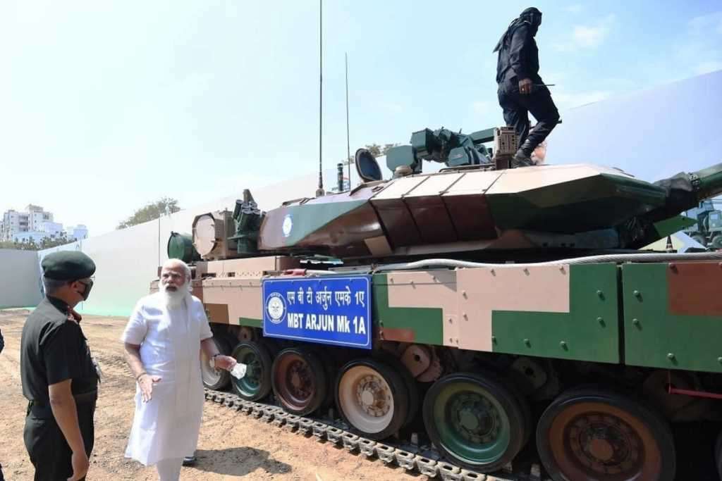 भारतीय सैन्यदलात अर्जुनही सामिल