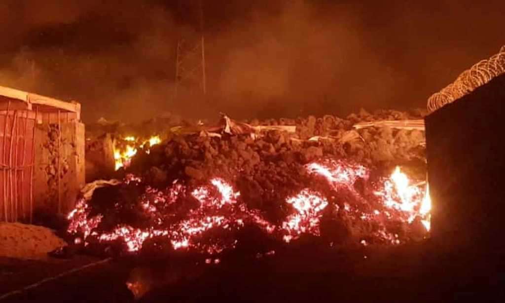 काँगोमध्ये ज्वालामुखीच्या उद्रेकानंतर सहाय्यास धावली भारतीय सेना