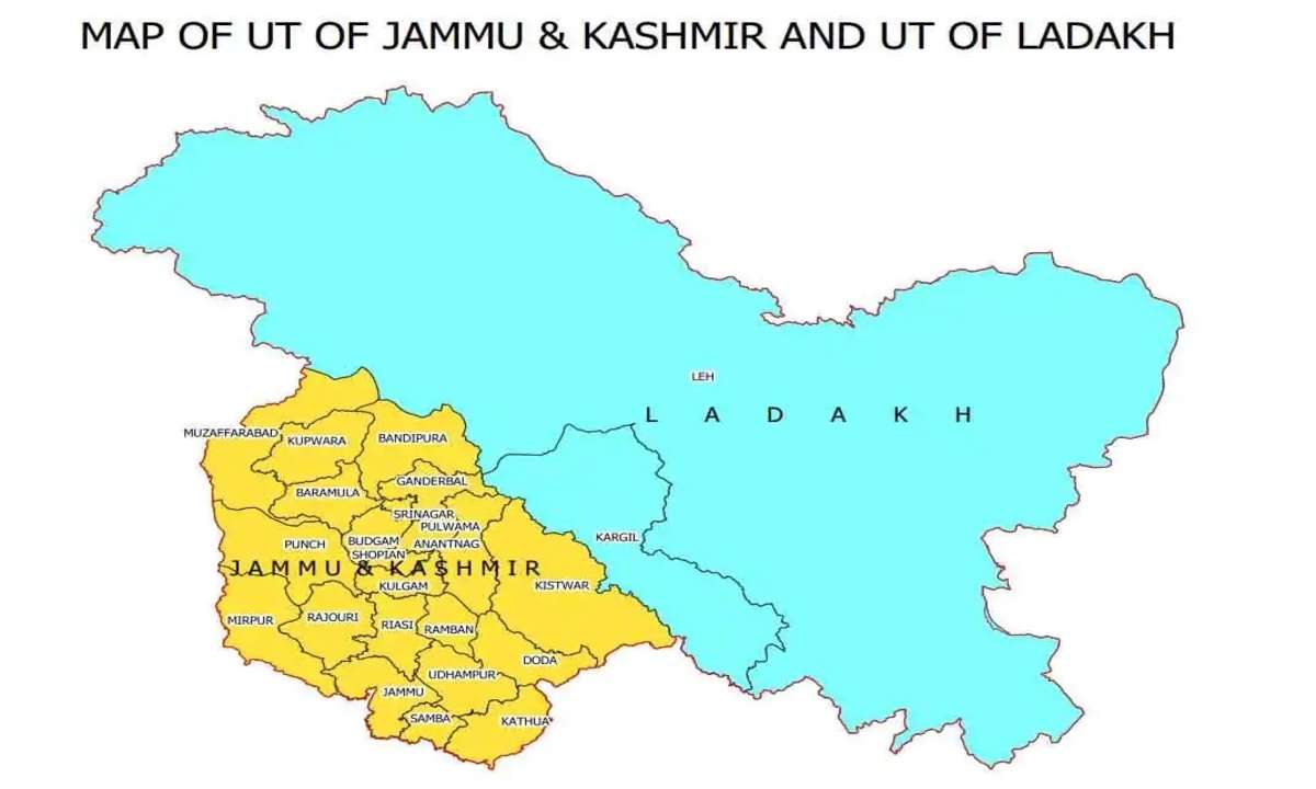 Survey Of India Ladakh Map