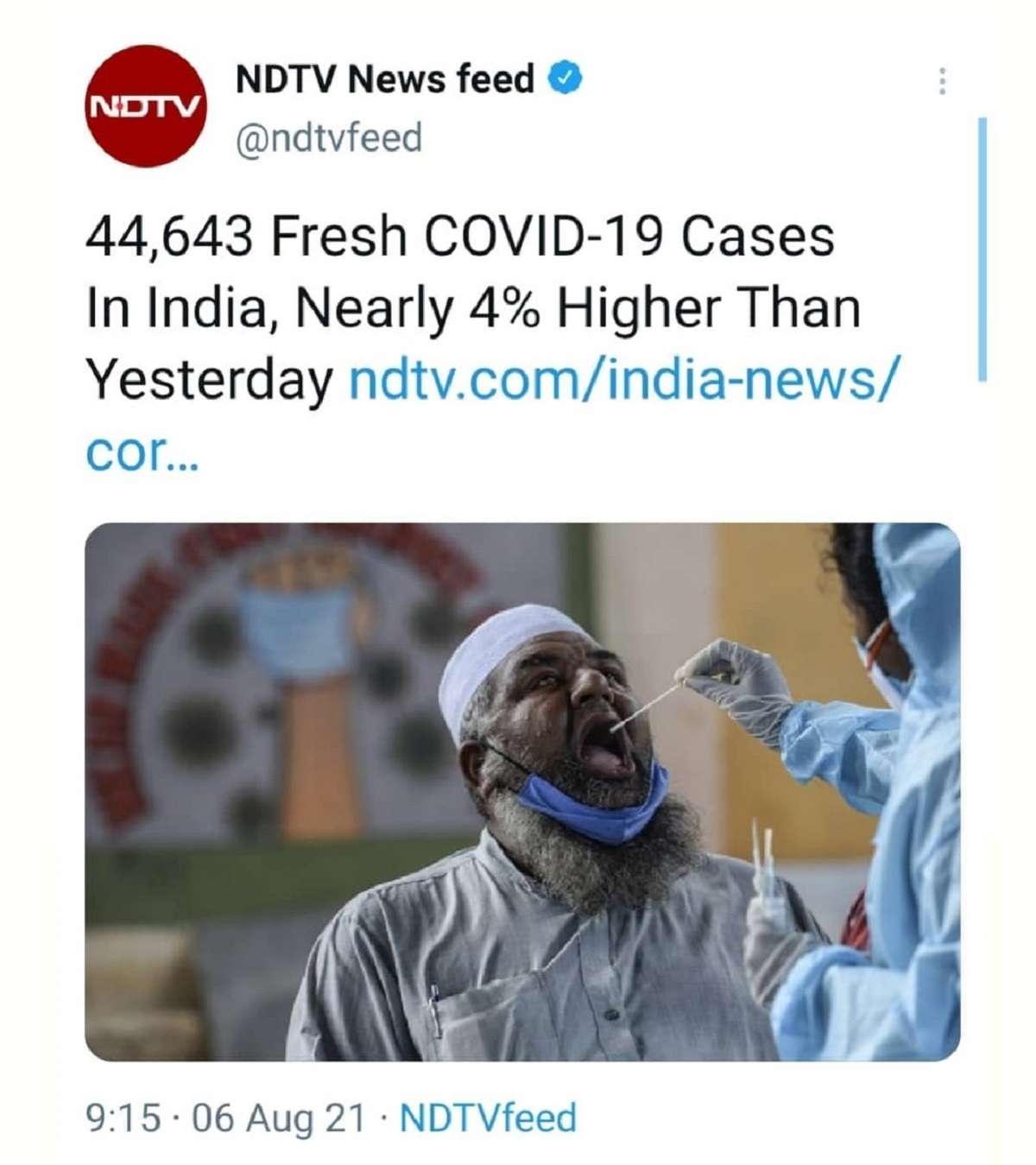 Ndtv Took Back Its Tweet