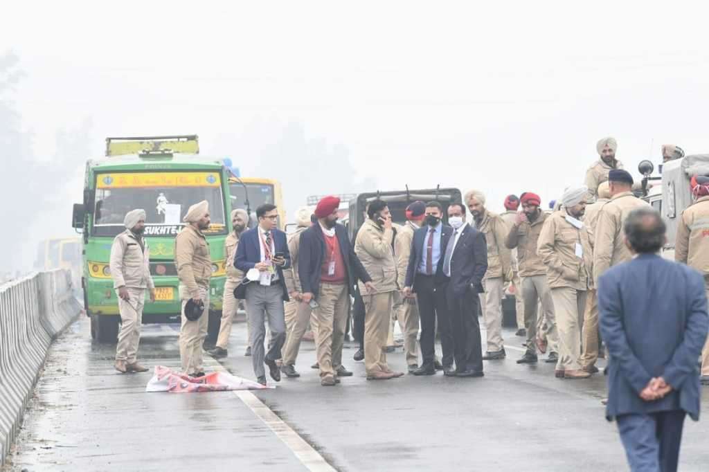 पंजाबमधील काँग्रेस सरकारने केला पंतप्रधानांच्या सुरक्षेबाबत हलगर्जीपणा?