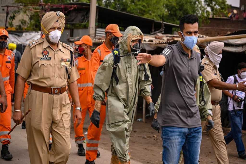 लुधियानात गॅस गळतीमुळे ११ जणांचा मृत्यू !