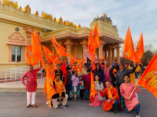 अयोध्येतील राम मंदिराच्या उद्घाटनाआधी वॉशिंग्टनमध्ये उत्साहाची लाट