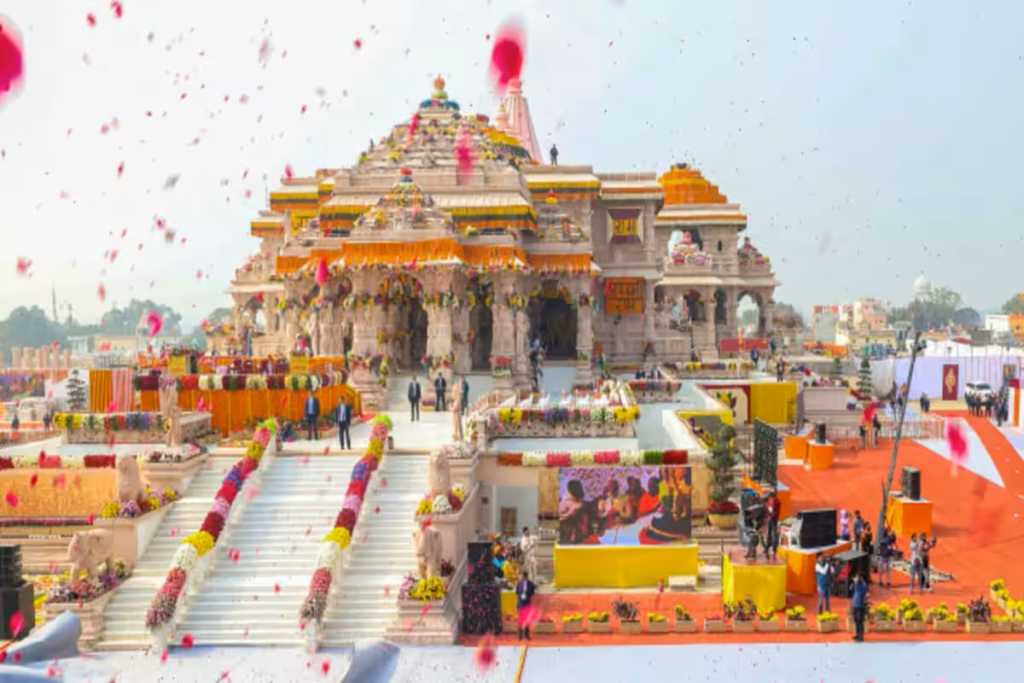 राम मंदिराच्या उदघाटनावेळी वातावरण बिघडवण्याचा प्रयत्न, एकाला अटक!