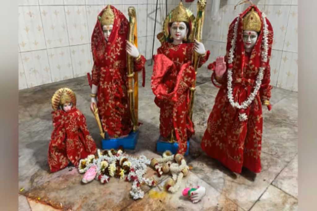 झारखंडमध्ये अज्ञातांकडून मंदिरातील मूर्तींची तोडफोड!