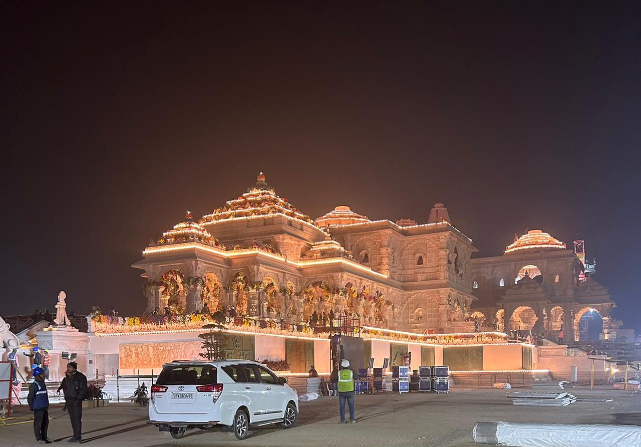 Ayodhya Was Decorated For The Arrival Of Lord Rama