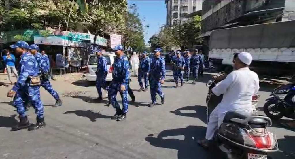 श्रीरामाच्या रॅलीवरील हल्ला प्रकरणी मिरारोडमध्ये कडेकोट बंदोबस्त, नितेश राणे भेट देणार