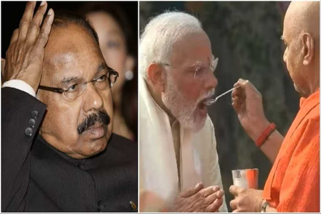 मोदी यांच्या ११ दिवसांच्या उपवासामुळे काँग्रेसच्या पोटात मुरडा!