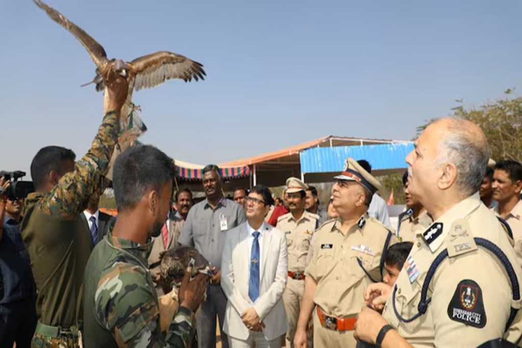 ड्रोन हल्ल्यावर तेलंगणा पोलिसांचे ‘गरुड’ ठेवणार तीक्ष्ण नजर!