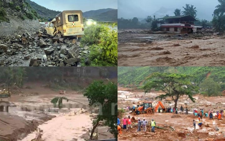 वायनाडमध्ये भूस्खलन; शेकडो लोक अडकल्याची भीती, १०६ जणांचा मृत्यू !